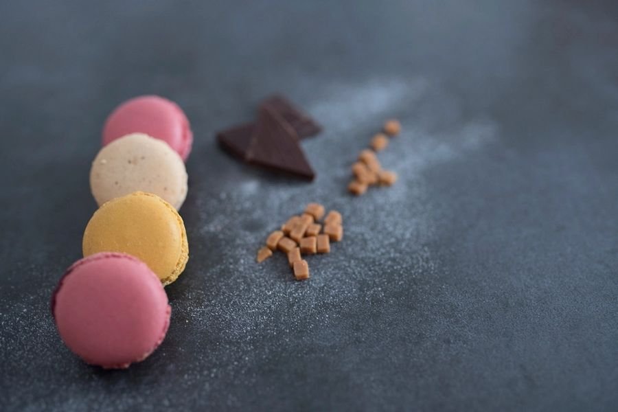 Macarons de colores